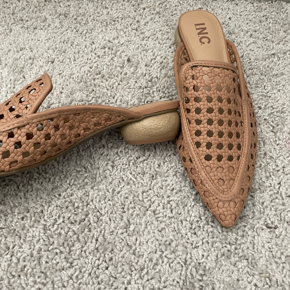 INC Basketweave Loafer Sz 6.5 WOMENS